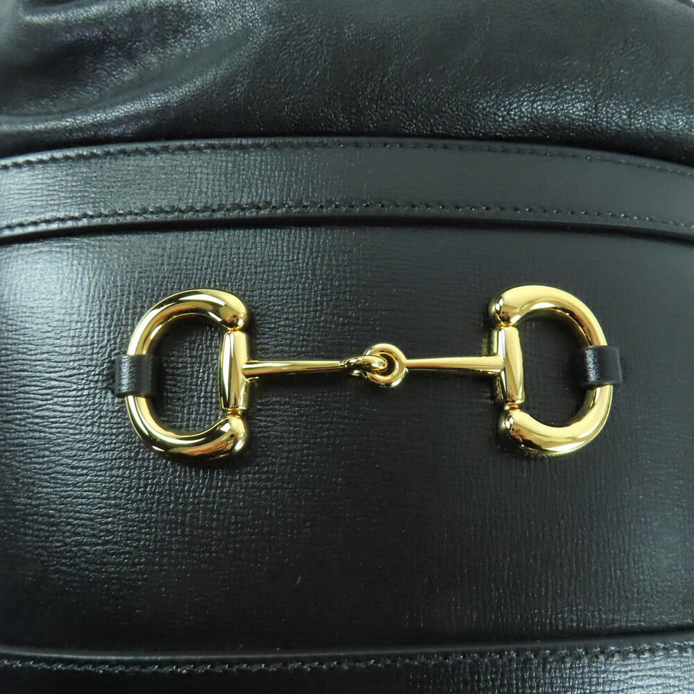 Pre-Loved Gucci Calfskin Horsebit 1955 Bucket Bag - Picture 9 of 12